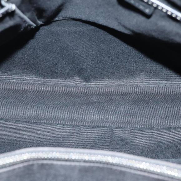 CELINE Macadam Canvas Hand Bag Gray Auth 71545 - Picture 11 of 16